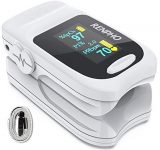 Pulse Oximeter Fingertip, Renpho Professional Oxygen Saturation Monitor Oximeter (Batteries Not Included) For Spo2 Perfusion Index And Pulse Rate With Oled Digital Display, Portable Heart Rate Monitor For Adults Children