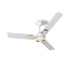 Havells 1200Mm Glaze Ceiling Fan (Elegant White Gold)