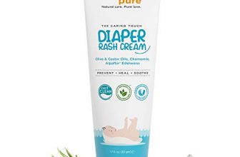 Mommypure Natural Diaper Rash Cream (50Gm)|Baby Rash Cream For New Born Baby|With Zinc Oxide, Chamomile, Olive & Jojoba Oils, Free Of Parabens & Mineral Oil | Dermatologically Tested