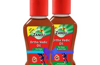 Zandu Ortho Vedic Oil 50Ml + 20% Extra (Pack Of 2),Red,110Ml