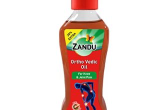 Zandu Ortho Vedic Oil | Ayurvedic Oil For Joint Pain, Muscle Pain, Osteoarthritis | Visible Improvement In 7 Days, 100Ml+20Ml Extra