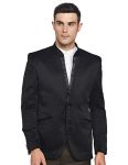 Van Heusen Men’S Slim Fit Blazer (8907355322738_Vdbz1E21989_38_Black With Grey)