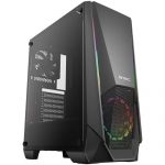Antec Nx310 Mid-Tower Atx Computer Cabinet/Gaming Case | 3 Usb Ports With 1 X 120Mm Argb Fan In Front And 1 X 120Mm Fan In Rear