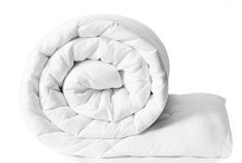 Amazon Brand – Solimo Microfibre Comforter, Single, 200 Gsm, (White)