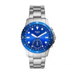 Fossil Fb-01 Hybrid Smartwatch Analog Blue Dial Men’S Watch-Ftw1198