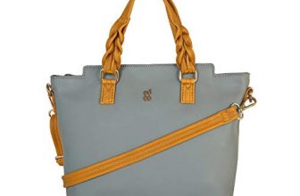 Baggit Spring/Summer 2020 Faux Leather Women’S Tote Handbag (Grey) (Clint)