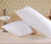 Donda Microfibre Solid Sleeping Pillow Pack Of 2(White)