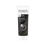 Pond’S Pure Detox Face Scrub, Deep Clean But Mild On Skin , With Activated Charcoal, Remove Blackheads & Sun Tan, Gel Scrub, For Deep Cleansing, 100 G