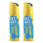 Set Wet Cool Avatar Deodorant & Body Spray Perfume For Men, 150 Ml (Pack Of 2)