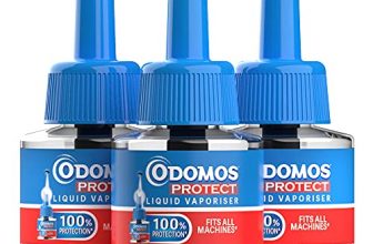 Odomos Protect – Mosquito Repellent Liquid Vaporiser Refill , 45Ml Each (Pack Of 3)