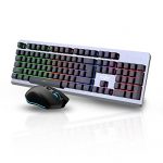Redgear Gc-100 Keyboard-Mouse Combo With 3 Mixed Leds, Windows Keylock, Floating Keycaps, Rgb Mode, Upto 3200 Dpi And Gaming Grade Sensors