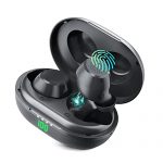 Edyell® Q12 True Wireless Earbuds Bluetooth V5.0 With In-Built Massive 3500Mah Charging Case/Powerbank Earbuds/In-Ear Tws Earphones With Ipx7 Waterproof 120H Playtime