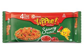 Sunfeast Yippee! Saucy Masala, Instant Noodles (4 In One Pack ), 270G