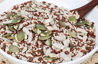 Dhawak Healthy 6-In-1 Raw Seeds Mix – 500 Gms. | Pumpkin, Sunflower, Chia, Flax, Watermelon, Sesame Seeds…