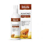 Haironic Hair Science Almond Hair Oil | Makes Hair Smooth, Soft & Manageable, Helps Revive Thin, Dull & Frizzy Hair | Suitable For All Hair Types – 100Ml