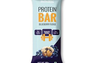 Betterbite Blueberry Fudge Protein Bar 60Gm (Pack Of 12)