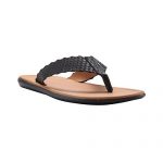 Franco Leone Men’S Black Sandals And Floaters – 7 Uk/India (41 Eu)