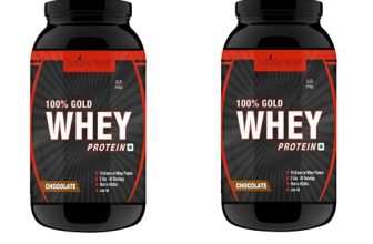 Natures Velvet Lifecare Gold Standard 100% Whey, Double Rich Chocolate, 2Lb (1+1)