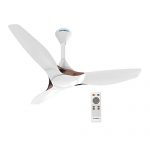 Crompton Silent Pro Enso 1225 Mm (48 Inch) Activbldc Remote-Controlled Ceiling Fan (Silk White)