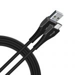 Ptron Solero T241 2.4A Type-C Data & Charging Usb Cable, Made In India, 480Mbps Data Sync, Durable 1-Meter Long Usb Cable For Type-C Usb Devices – (Black)