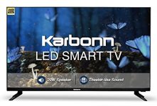 Karbonn 80 Cm (32 Inches) Millennium Series Hd Ready Smart Led Tv Kjw32Skhd (Phantom Black) With Bezel-Less Design