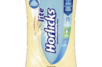 Horlicks Lite Badam Pouch Super Saver Pack 500G