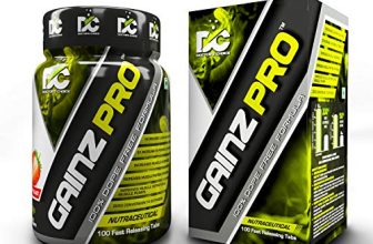 Doctors Choice Gainz Pro For Increased Muscle Mass & Endurance, Mass Gainer, Improves Muscle Definition, Next Generation Preworkout Usa Fda Regd 100 Tablets (Strawberry) With Free T-Shirt Multicolour