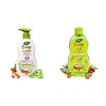 Dabur Baby Lotion: Daily Moisturising Lotion Enriched With Baby Loving Ayurvedic Herbs- 500Ml & Dabur Baby Oil: Nourishing Baby Massage Oil Enriched With Baby Loving Ayurvedic Herbs- 200Ml