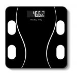 Beatxp Black Art Weight Machine | Weighing Scale For Human Body Weight Measurement With Heavy Thick Tempered Glass & Lcd Display Weighing Machine.
