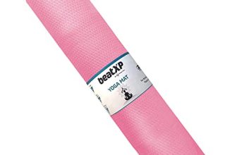 Beatxp 4Mm Eva Yoga Mat For Women & Men | Textured Surface | Extra Thick | High Resilience Exercise Mat For Meditation | Floor & Gym Fitness Workout Mat