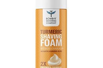 Bombay Shaving Co Turmeric Shaving Foam,266 Ml (33% Extra) With Turmeric & Sandalwood