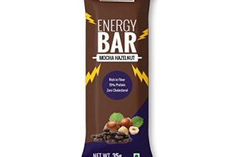 Betterbite Mocha Hazelnut Energy Bar 35Gm (Pack Of 24)