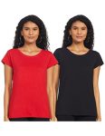 Sugr By Unlimited Women’S Regular T-Shirt (Suwwrnk10001Aso_Multi S)