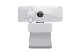 Lenovo™ 300 Fhd Webcam With Full Stereo Dual Built-In Mics | Fhd 1080P 2.1 Megapixel Cmos Camera |Ultra-Wide 95° Lens, 4X Digital Zoom | 360° Rotation | Flexible Mount