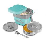 Milton Cubic Big Tiffin Box, 1100 Ml, Aqua Green