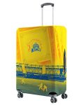 Nasher Miles Csk Luggage Covers Nm X Csk Polyester Yellow Straight Outta Chepauk 65 Cm (24 Inch) Medium Protective Luggage Cover Luggage Cover (Medium, Yellow)