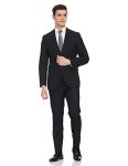 Raymond Men’S Wool Blend Sb2 Btn Notch Lapel Floating Suit-1 Dress Set (Rpdc01409-K7_Black_96)