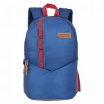 Lavie Sport Elnido 24L Polyester Casual Backpack (Navy Blue)