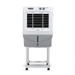 Symphony Jumbo 45 Db Desert Air Cooler For Home With Aspen Pads, Powerful Double Blower, Cool Flow Dispenser And Free Trolley (41L, Grey)