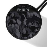 Philips Audio Bt2003 3W Mini Portable Bluetooth Speaker With Multi-Connectivity Modes, Built-In Mic, Rapid Charging (Type-C Charger) And Carrying Strap (Gray Camouflage)