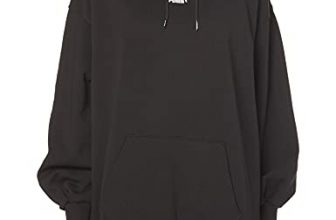 Puma Women’S Cotton Hooded Neck Sweatshirt (53041201_Black_L)