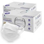 Careview 3 Ply Disposable Surgical Face Mask Box With Fabric Earloop And Built In Nose Pin, Certified By Bfe>99% And Pfe > 95%, Sitra, Drdo, Iso And Ce (Pack Of 100, White)