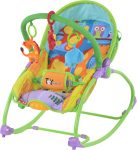 Toyhouse Rocking Chair N Baby Bouncer, Orange Rocker And Bouncer(Orange)