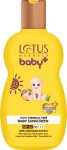 Lotus Herbals Baby+ 100% Chemical-Free Baby Suncreen Spf20 Pa+++ , Preservative Free, Calendula Extracts ,Pediatrician Recommended, (0-5Yrs) – Spf 20 Pa+++(100 G)