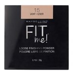 Maybelline New York Fit Me Loose Finishing Powder, 15 Light, 20G