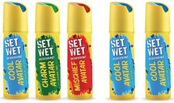 Set Wet Deodorant Spray Perfume Cool, Charm & Mischief Avatar For Men, 150Ml (Pack Of 3) & Set Wet Deodorant For Men Cool Avatar Refreshing Mint, 150Ml (Pack Of 2)