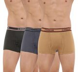 Dollar Bigboss Men’S Cotton Blend Trunks (Color & Print May Vary) (Pack Of 3) (Mbtr-01-R2_Assorted_L)