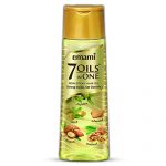 Emami 7 Oils In One | Non Sticky & Non Greasy Hair Oil | 20 Times Stronger Hair | Nourishes Scalp | Free Of Sulphates, Parabens And Chemicals | With Goodness Of Almond Oil, Coconut Oil, Argan Oil And Amla Oil – 500Ml