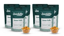 Snackible Nacho Cheese Jowar Puffs (Pack Of 6) – 6X35Gm | Roasted Jowar | Gluten Free | Rich In Iron