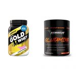 Bigmuscles Nutrition Premium Gold Whey 1Kg & Bigmuscles Nutrition Glutamine [ 30 Servings, Sex On The Beach]